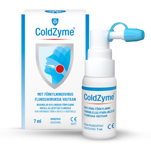 ColdZyme, förpackningsbild